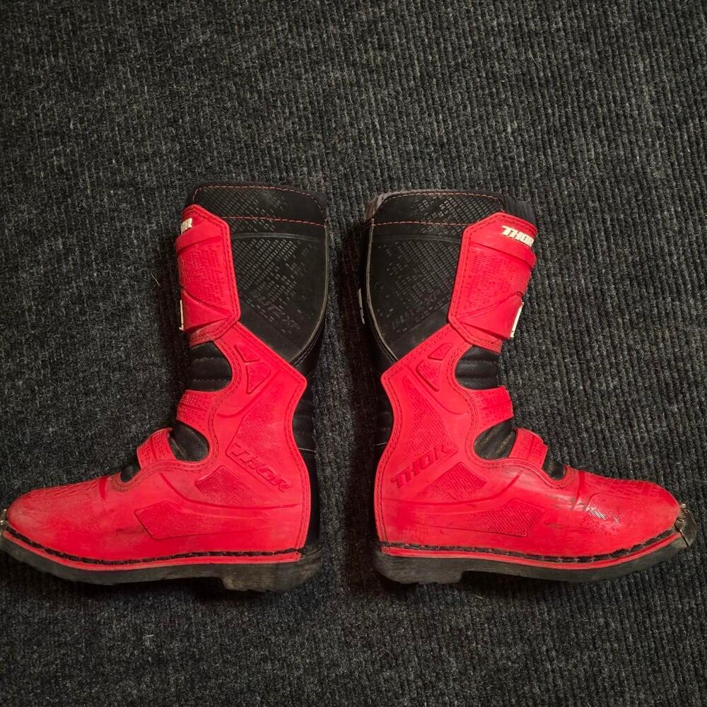 Thor Blitz XP moto boots. Womans size 6 - Picture 2 of 4